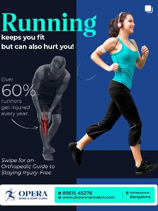Running keeps you fit but can also hurt you!