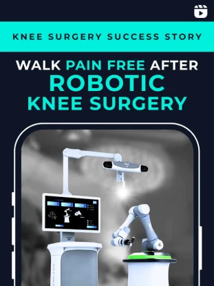Walk Pain Free After Robotic Knee Surgery