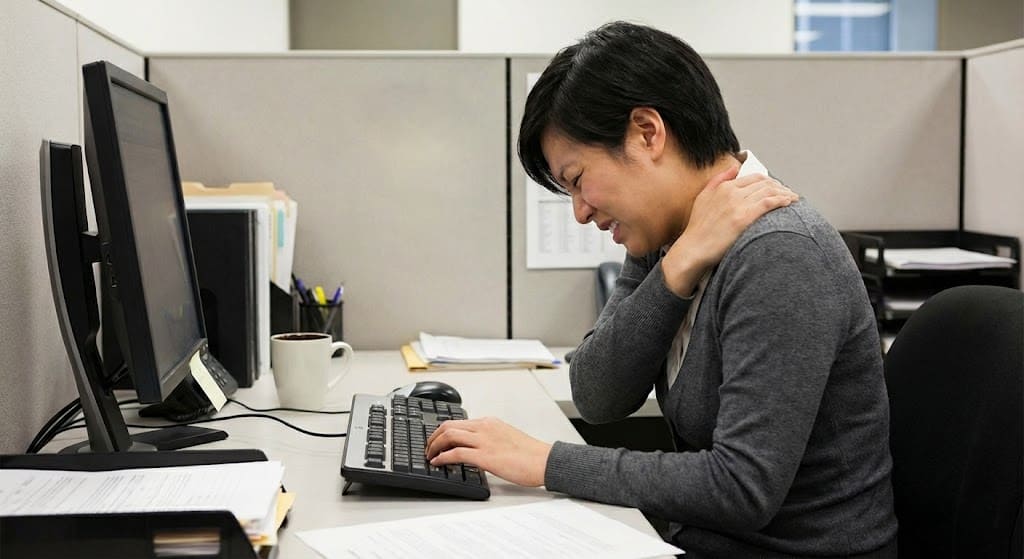Shoulder Pain from Desk Job Shoulder Pain from Desk Job